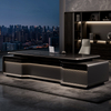Luxury Modern Office Furniture l Shaped Manager Office Desk and Chairs boss Office Table Desk Minimalist Executive Office Desk