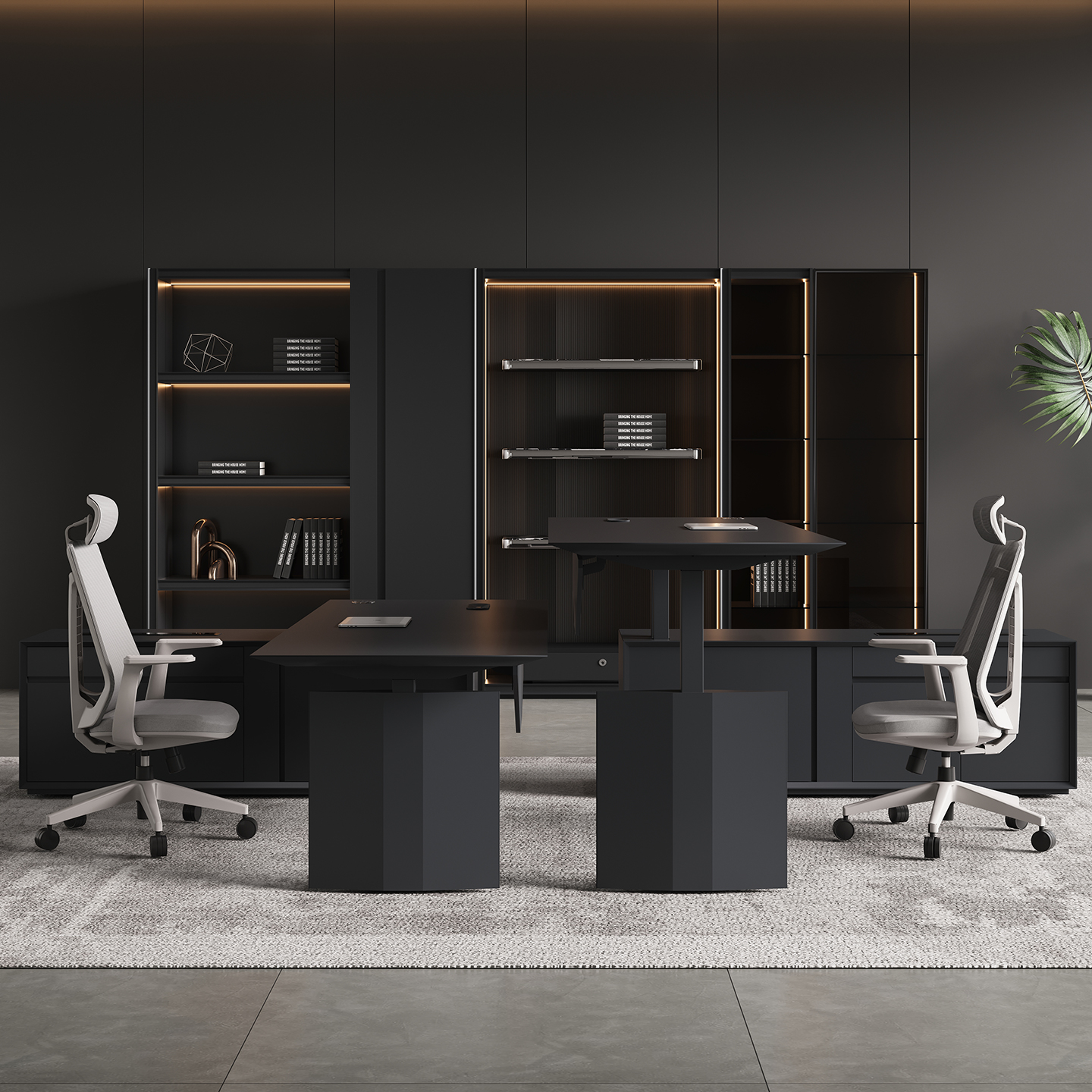 Modern Office Furniture Paint Design Can Be Customized Technology Sense Ceo Desk Office Desks