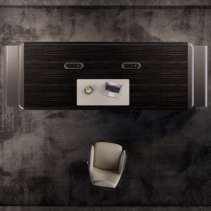 Luxury Modern Office Furniture l Shaped Manager Office Desk and Chairs boss Office Table Desk Minimalist Executive Office Desk